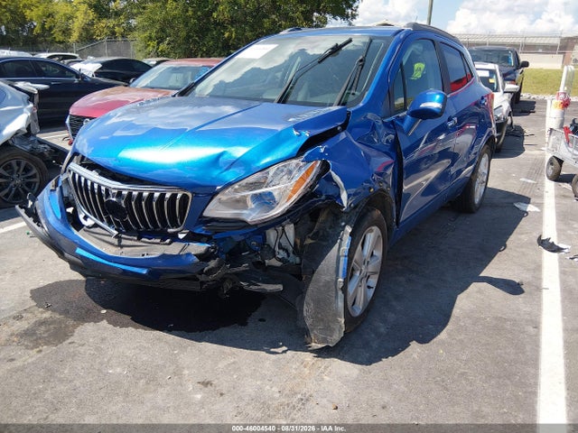 2016 Buick Encore მანქანა იყიდება აუქციონზე, vin: KL4CJASB8GB585532, აუქციონის ნომერი: 46004540