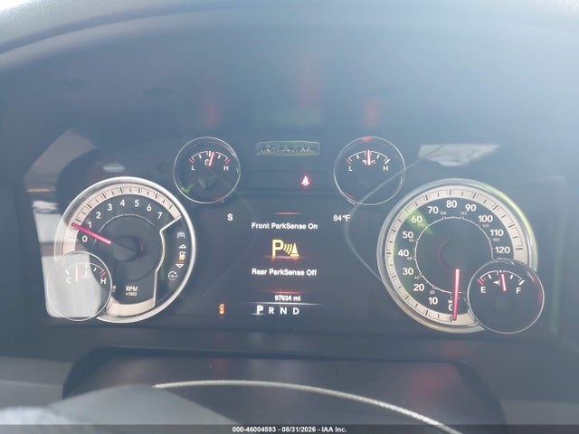 46004593 :رقم المزاد ، 1C6RR6TT9KS722054 vin ، 2019 Ram 1500 Classic Big Horn  4x2 6'4 Box مزاد بيع