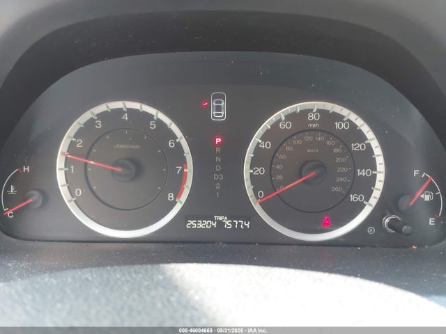 46004669 :رقم المزاد ، 1HGCP2F34AA160238 vin ، 2010 Honda Accord 2.4 Lx مزاد بيع