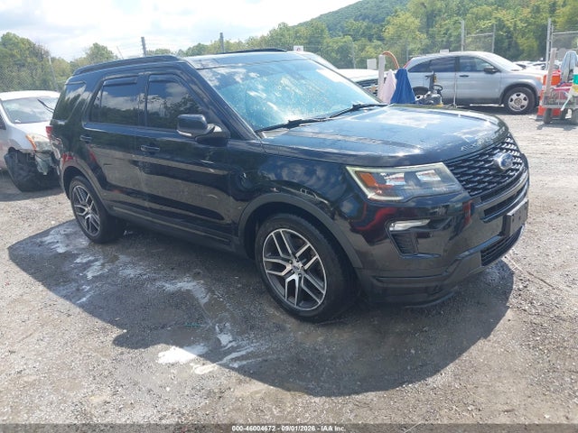 2019 Ford Explorer Sport მანქანა იყიდება აუქციონზე, vin: 1FM5K8GT6KGA33525, აუქციონის ნომერი: 46004672