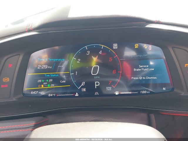 46004704 :رقم المزاد ، 1G1YA2D43R5109196 vin ، 2024 Chevrolet Corvette Stingray Rwd  1lt مزاد بيع