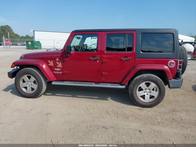 Продаж на аукціоні авто 2012 Jeep Wrangler Unlimited Sahara, vin: 1C4BJWEG5CL184515, номер лоту: 46004723