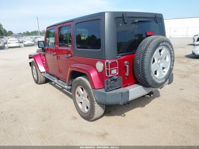 Продаж на аукціоні авто 2012 Jeep Wrangler Unlimited Sahara, vin: 1C4BJWEG5CL184515, номер лоту: 46004723