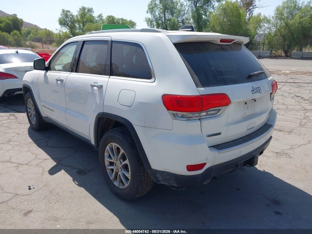 Продаж на аукціоні авто 2015 Jeep Grand Cherokee Limited, vin: 1C4RJEBM3FC944738, номер лоту: 46004742