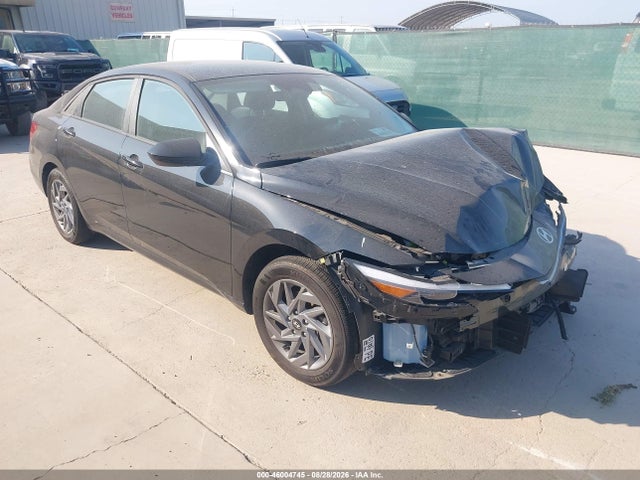 46004745 :رقم المزاد ، KMHLM4DJ7SU172240 vin ، 2025 Hyundai Elantra Hybrid Blue مزاد بيع