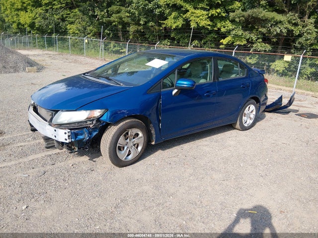 2014 Honda Civic Lx მანქანა იყიდება აუქციონზე, vin: 2HGFB2F50EH538284, აუქციონის ნომერი: 46004748
