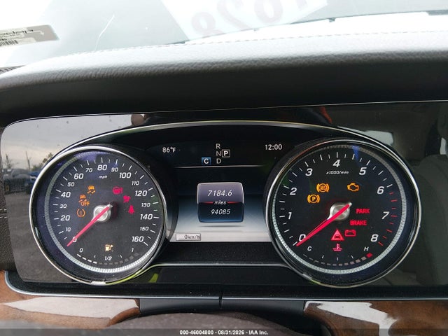 Aukcja sprzedaży 2018 Mercedes-benz E 300 4matic, vin: WDDZF4KB5JA377503, numer aukcji: 46004800