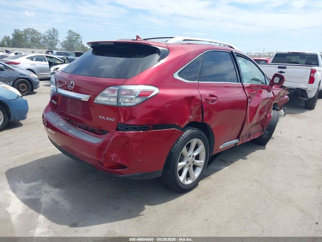 2010 Lexus Rx 350 მანქანა იყიდება აუქციონზე, vin: JTJZK1BA7A2410794, აუქციონის ნომერი: 46004850