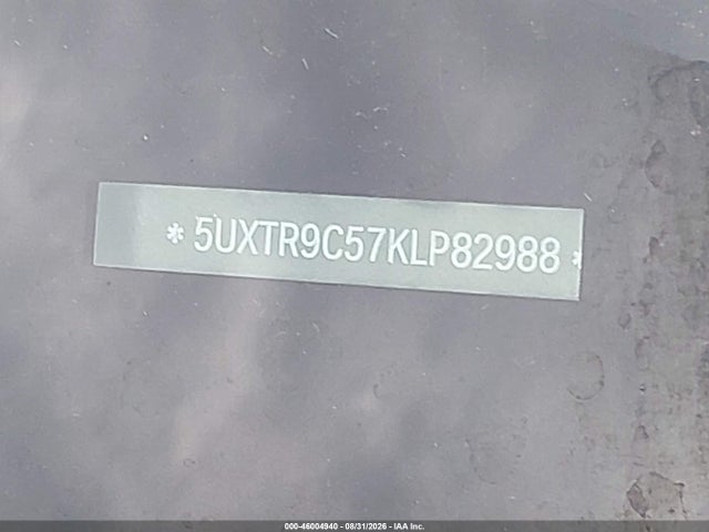 Продажа на аукционе авто 2019 Bmw X3 Xdrive30i, vin: 5UXTR9C57KLP82988, номер лота: 46004940