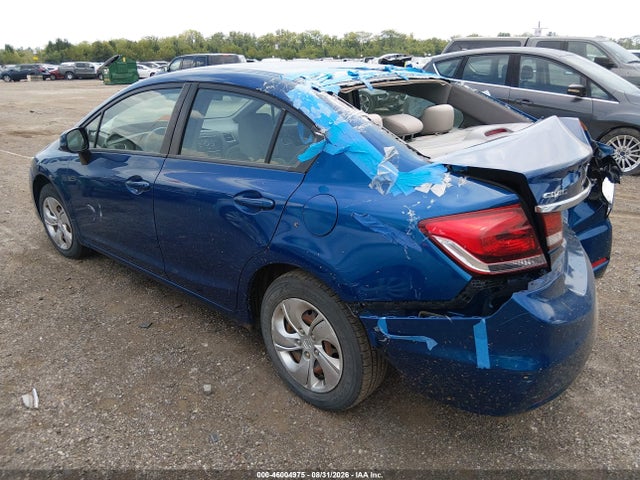 Продажа на аукционе авто 2013 Honda Civic Lx, vin: 19XFB2F59DE078096, номер лота: 46004975
