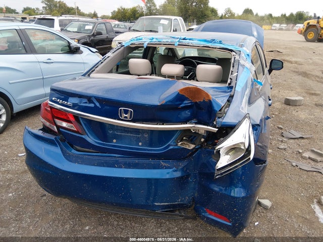 Продажа на аукционе авто 2013 Honda Civic Lx, vin: 19XFB2F59DE078096, номер лота: 46004975