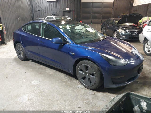 Auction sale of the 2022 Tesla Model 3 Rear-wheel Drive, vin: 5YJ3E1EA4NF348737, lot number: 46005010