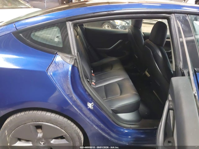 Auction sale of the 2022 Tesla Model 3 Rear-wheel Drive, vin: 5YJ3E1EA4NF348737, lot number: 46005010