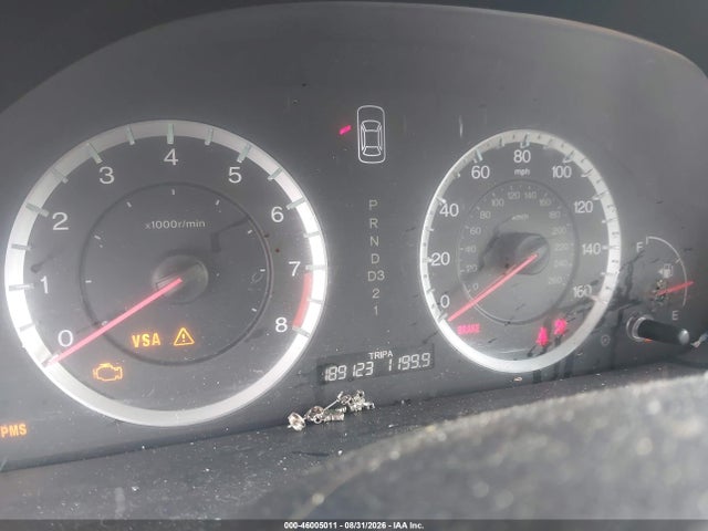 Aukcja sprzedaży 2008 Honda Accord 2.4 Ex-l, vin: 1HGCP26848A083585, numer aukcji: 46005011