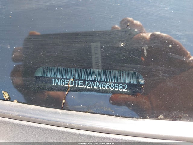 46005038 :رقم المزاد ، 1N6ED1EJ2NN668682 vin ، 2022 Nissan Frontier S 4x2 مزاد بيع