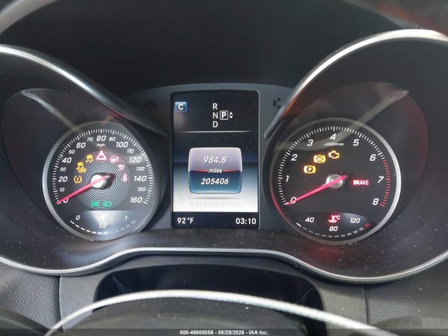 46005056 :رقم المزاد ، 55SWF4JB4FU046634 vin ، 2015 Mercedes-benz C 300 مزاد بيع