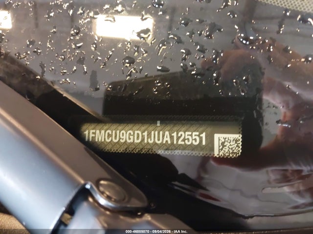 Aukcja sprzedaży 2018 Ford Escape Se, vin: 1FMCU9GD1JUA12551, numer aukcji: 46005070