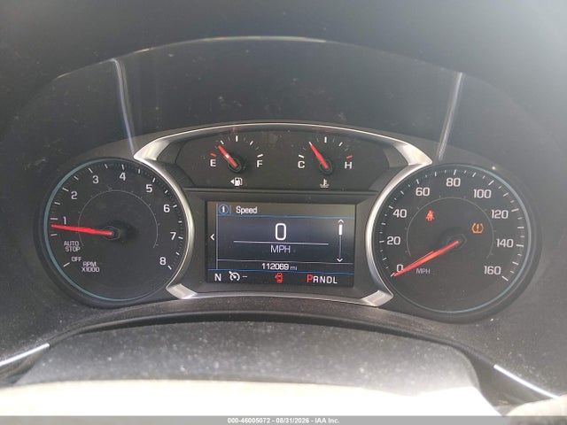 Aukcja sprzedaży 2019 Chevrolet Equinox Lt, vin: 3GNAXVEX9KS504536, numer aukcji: 46005072