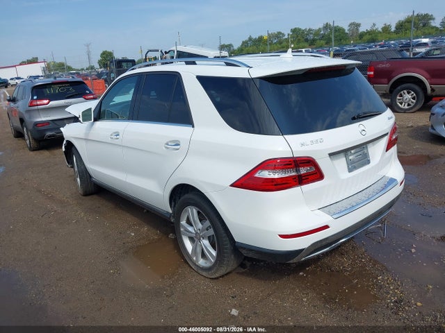 Aukcja sprzedaży 2015 Mercedes-benz Ml 350 4matic, vin: 4JGDA5HB7FA563594, numer aukcji: 46005092
