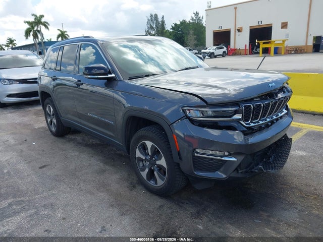 2024 Jeep Grand Cherokee 4xe მანქანა იყიდება აუქციონზე, vin: 1C4RJYB65RC721074, აუქციონის ნომერი: 46005106