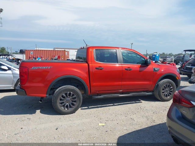 2022 Ford Ranger Xlt მანქანა იყიდება აუქციონზე, vin: 1FTER4EHXNLD09594, აუქციონის ნომერი: 46005109