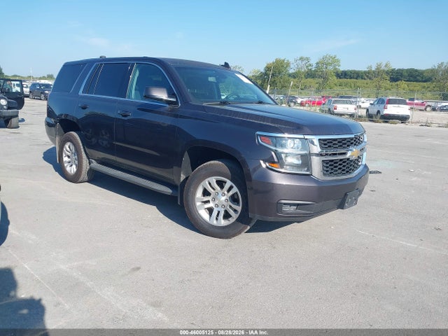 46005125 :رقم المزاد ، 1GNSK3EC8FR528047 vin ، 2015 Chevrolet Tahoe Commercial Fleet مزاد بيع