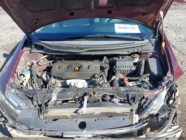 46005141 :رقم المزاد ، 19XFB2F90CE076030 vin ، 2012 Honda Civic Ex-l مزاد بيع