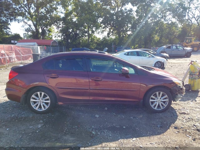 46005141 :رقم المزاد ، 19XFB2F90CE076030 vin ، 2012 Honda Civic Ex-l مزاد بيع