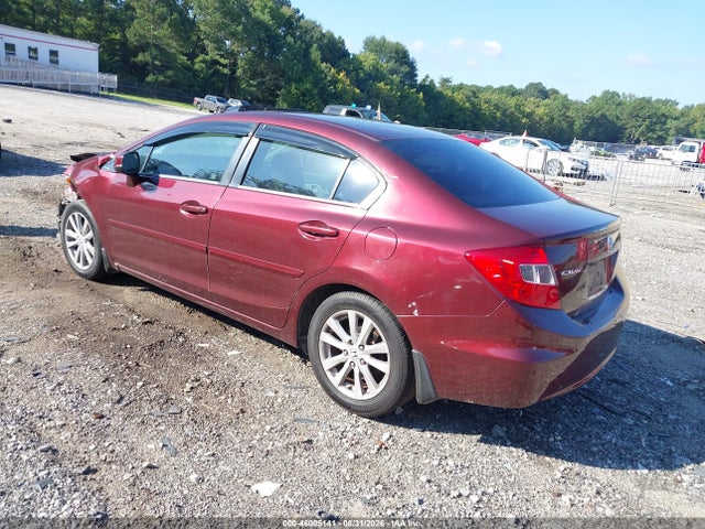 46005141 :رقم المزاد ، 19XFB2F90CE076030 vin ، 2012 Honda Civic Ex-l مزاد بيع