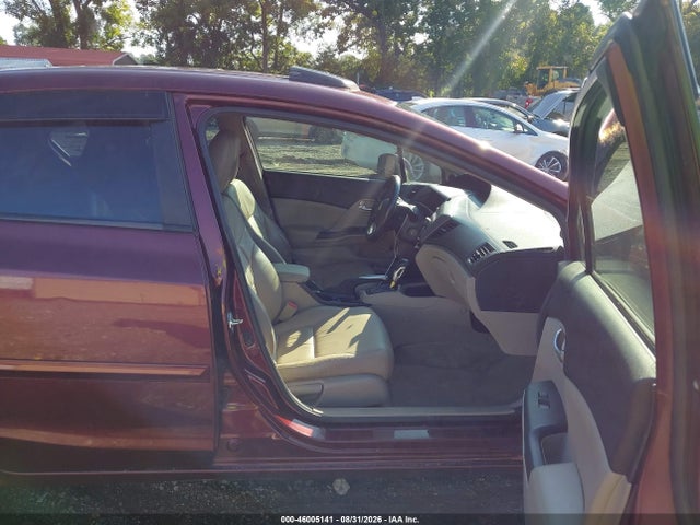 46005141 :رقم المزاد ، 19XFB2F90CE076030 vin ، 2012 Honda Civic Ex-l مزاد بيع
