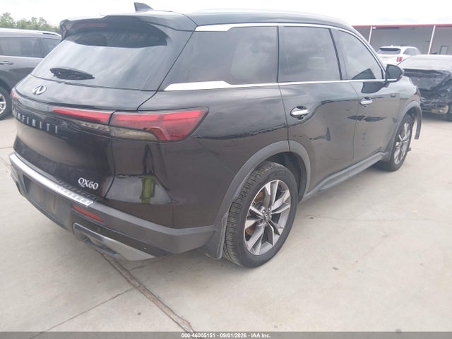 Aukcja sprzedaży 2022 Infiniti Qx60 Luxe, vin: 5N1DL1FR8NC341202, numer aukcji: 46005151