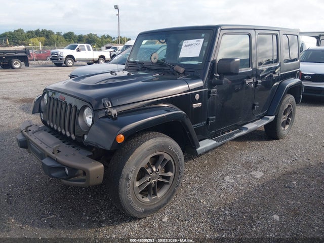 46005253 :رقم المزاد ، 1C4HJWEG5GL244681 vin ، 2016 Jeep Wrangler Unlimited 75th Anniversary مزاد بيع