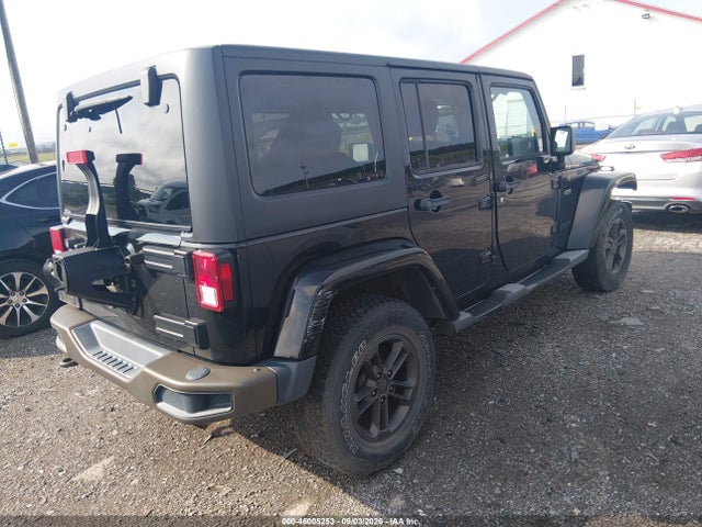 46005253 :رقم المزاد ، 1C4HJWEG5GL244681 vin ، 2016 Jeep Wrangler Unlimited 75th Anniversary مزاد بيع