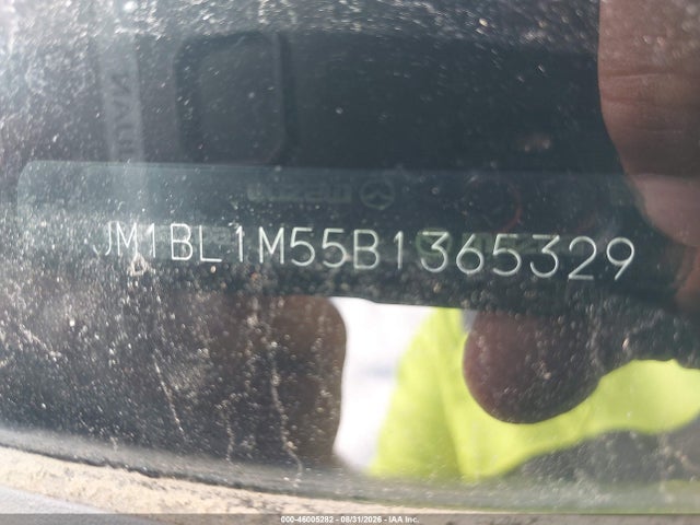 2011 Mazda Mazda3 S Grand Touring მანქანა იყიდება აუქციონზე, vin: JM1BL1M55B1365329, აუქციონის ნომერი: 46005282