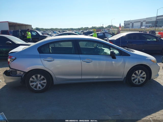 2012 Honda Civic Lx მანქანა იყიდება აუქციონზე, vin: 2HGFB2F5XCH569104, აუქციონის ნომერი: 46005318