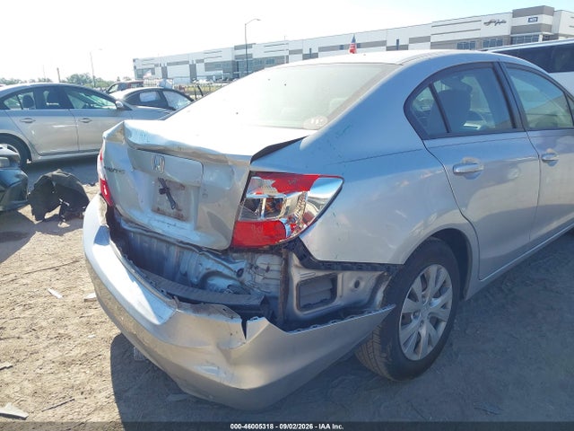 2012 Honda Civic Lx მანქანა იყიდება აუქციონზე, vin: 2HGFB2F5XCH569104, აუქციონის ნომერი: 46005318