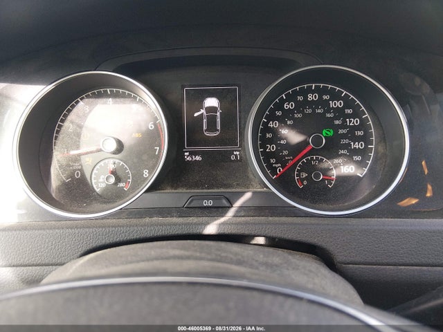 Auction sale of the 2020 Volkswagen Golf 1.4t Tsi, vin: 3VWG57AU7LM011196, lot number: 46005369