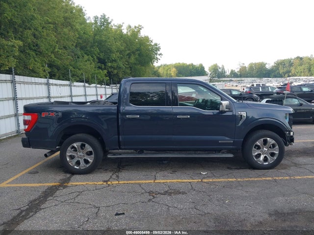 Aukcja sprzedaży 2022 Ford F-150 Platinum, vin: 1FTFW1ED7NFC15678, numer aukcji: 46005499
