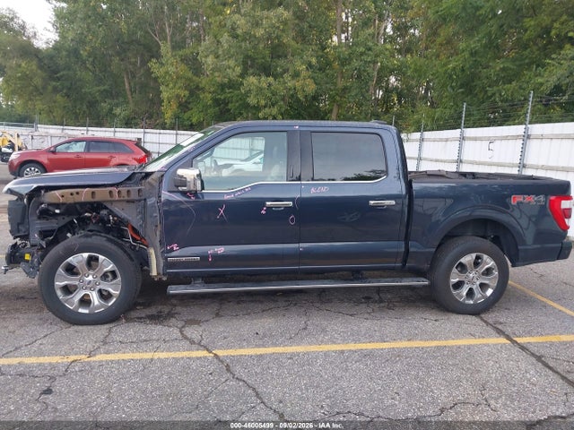 Aukcja sprzedaży 2022 Ford F-150 Platinum, vin: 1FTFW1ED7NFC15678, numer aukcji: 46005499