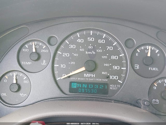 Продаж на аукціоні авто 2003 Chevrolet S-10, vin: 1GCCS14H238237186, номер лоту: 46005530