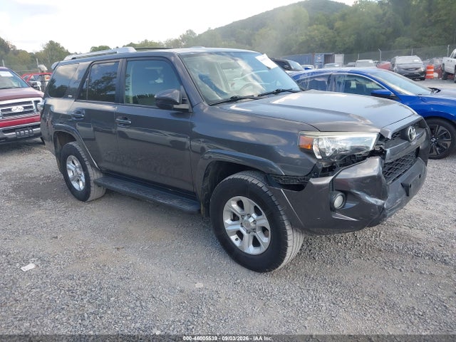 2015 Toyota 4runner Sr5 მანქანა იყიდება აუქციონზე, vin: JTEBU5JR8F5244008, აუქციონის ნომერი: 46005539