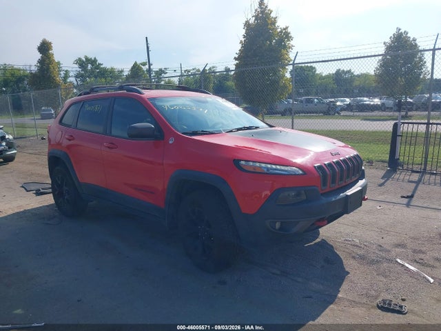 Aukcja sprzedaży 2017 Jeep Cherokee Trailhawk 4x4, vin: 1C4PJMBB4HW587443, numer aukcji: 46005571