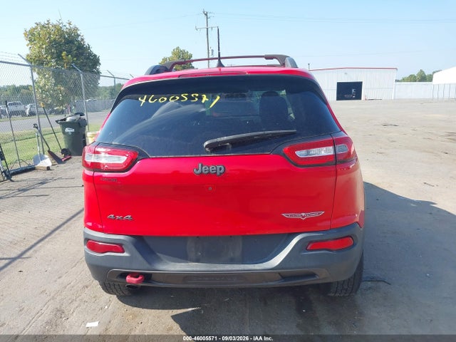 46005571 :رقم المزاد ، 1C4PJMBB4HW587443 vin ، 2017 Jeep Cherokee Trailhawk 4x4 مزاد بيع