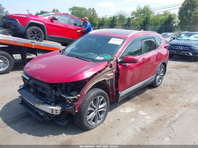 46005583 :رقم المزاد ، 5J6RW1H97LL001559 vin ، 2020 Honda Cr-v 2wd Touring مزاد بيع