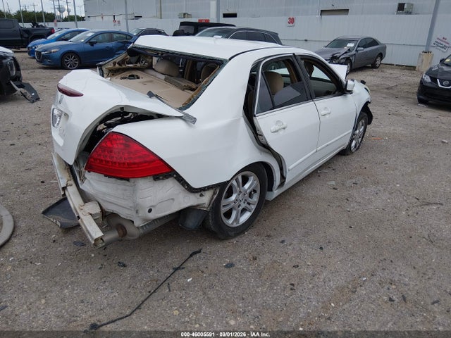 2006 Honda Accord 2.4 Ex მანქანა იყიდება აუქციონზე, vin: 1HGCM56716A119991, აუქციონის ნომერი: 46005591
