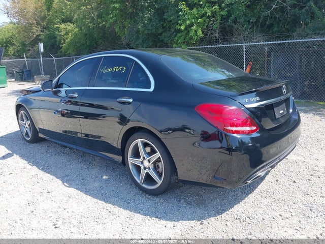 2015 Mercedes-benz C 300 Sport 4matic მანქანა იყიდება აუქციონზე, vin: 55SWF4KB5FU090172, აუქციონის ნომერი: 46005653