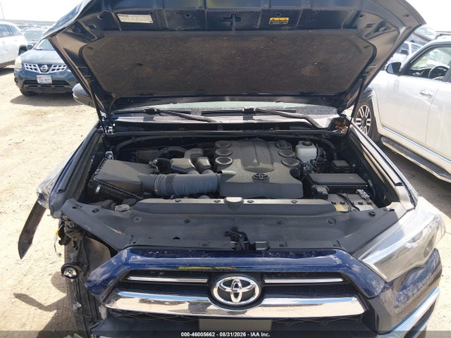 2023 Toyota 4runner Limited მანქანა იყიდება აუქციონზე, vin: JTEKU5JR6P6122744, აუქციონის ნომერი: 46005662