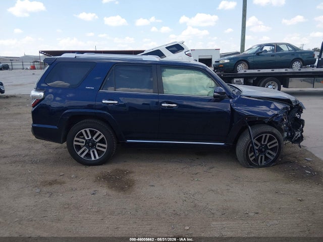 2023 Toyota 4runner Limited მანქანა იყიდება აუქციონზე, vin: JTEKU5JR6P6122744, აუქციონის ნომერი: 46005662