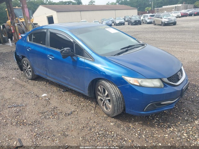 46005711 :رقم المزاد ، 2HGFB2F81EH533802 vin ، 2014 Honda Civic Ex مزاد بيع