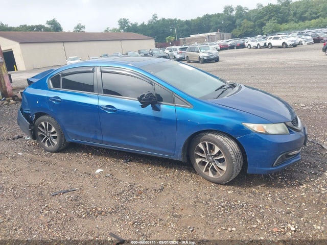 46005711 :رقم المزاد ، 2HGFB2F81EH533802 vin ، 2014 Honda Civic Ex مزاد بيع